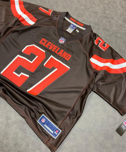 NFL Cleveland Browns Karen Hunt Boxy Fit Jersey