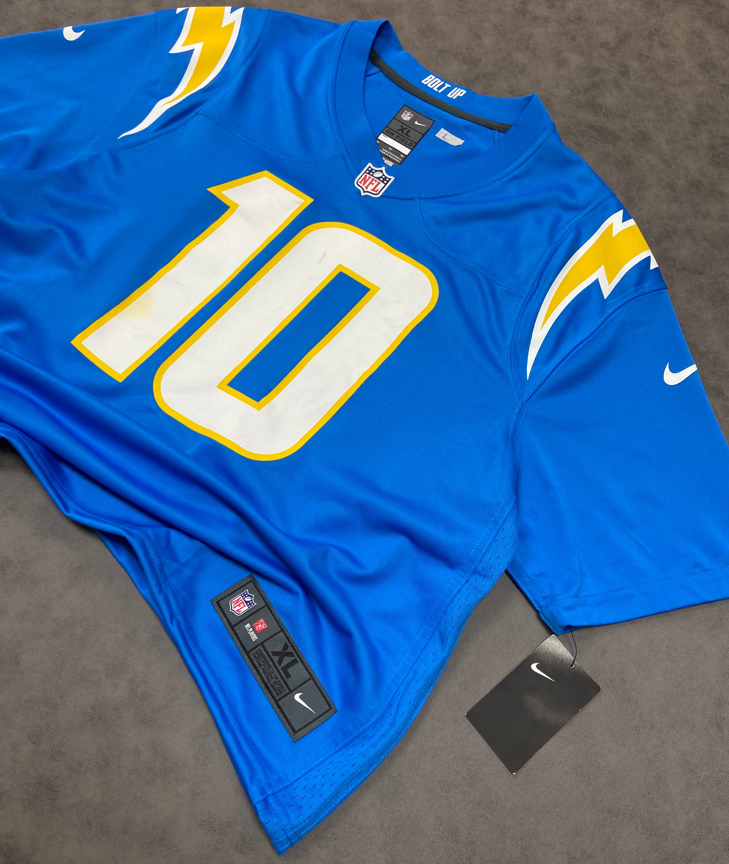 Nike NFL Los Angeles Chargers Justin Herbert Boxy Jersey