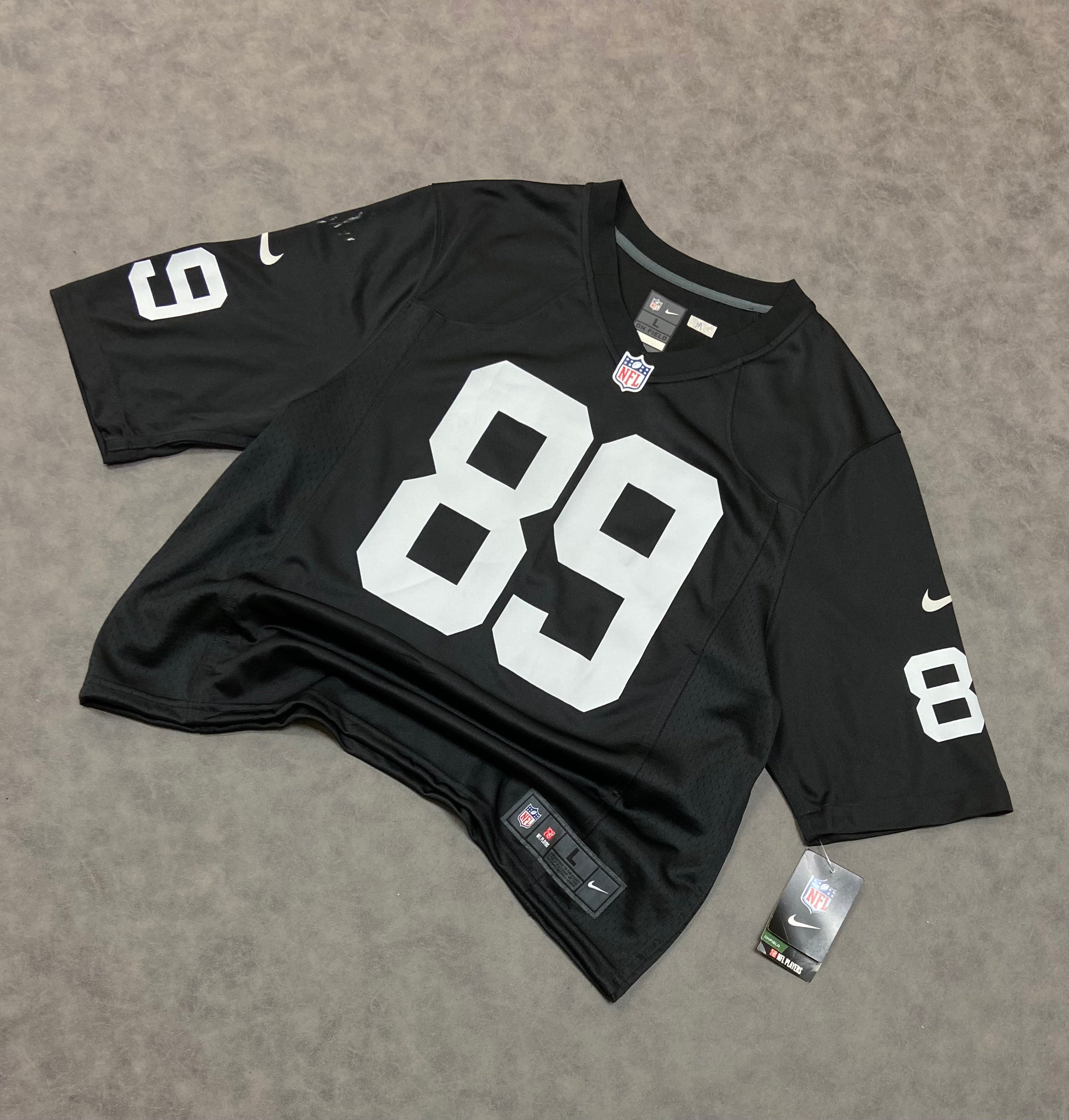 Nike NFL Las Vegas Raiders Brock Browers Boxy Fit Jersey