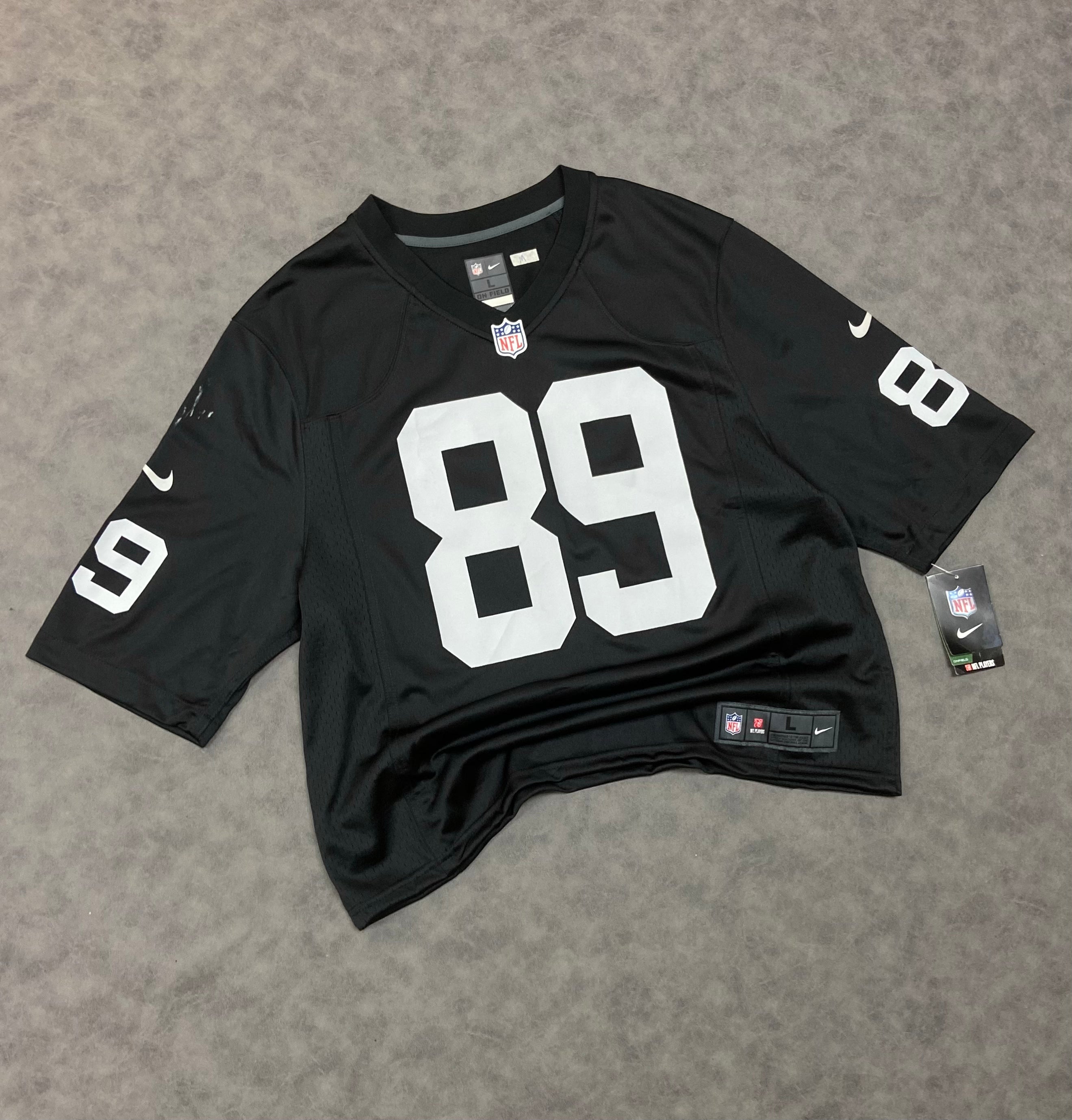 Nike NFL Las Vegas Raiders Brock Browers Boxy Fit Jersey