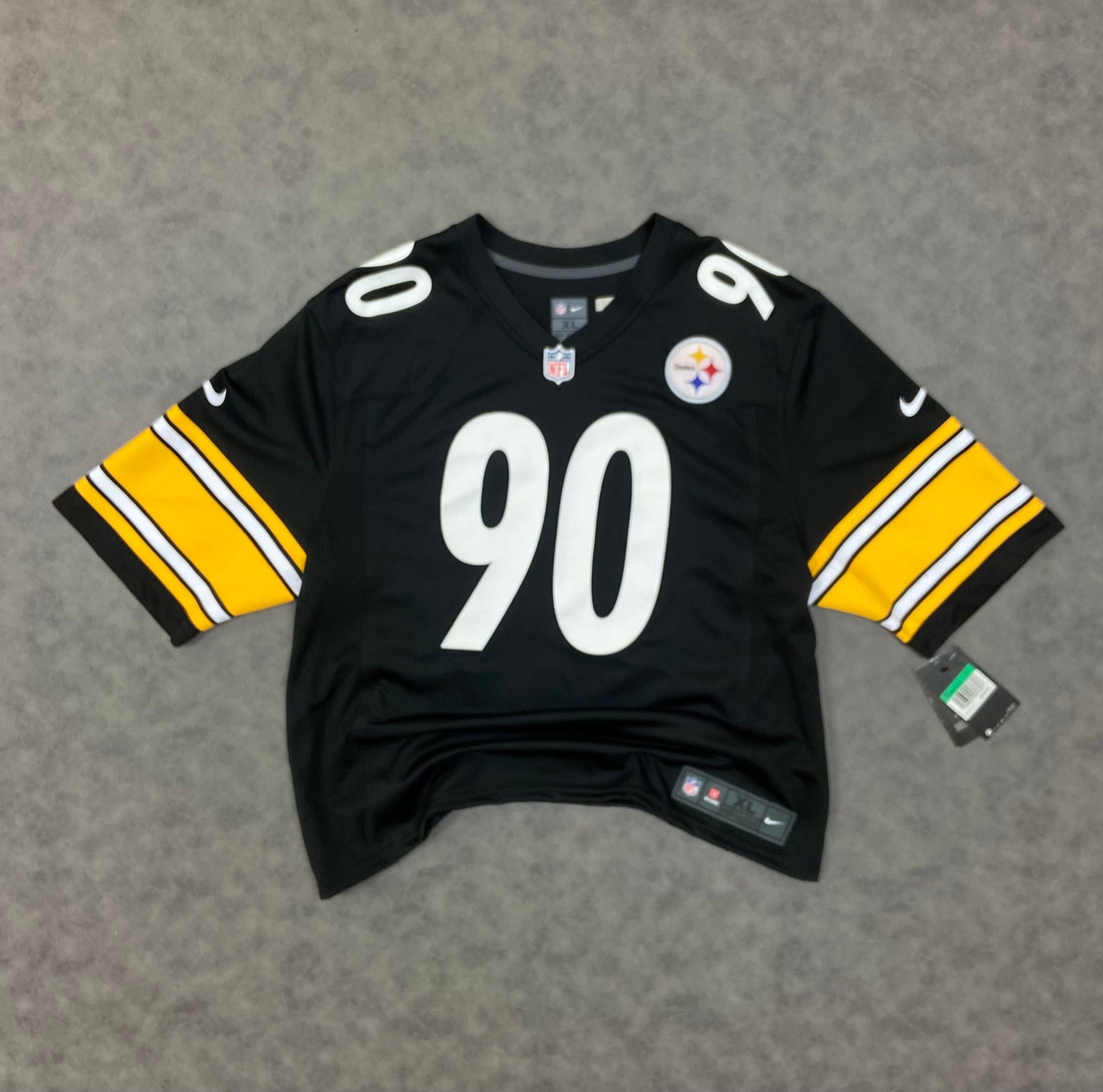 Nike NFL TJ. Watt Pittsburgh Steelers Boxy Jersey