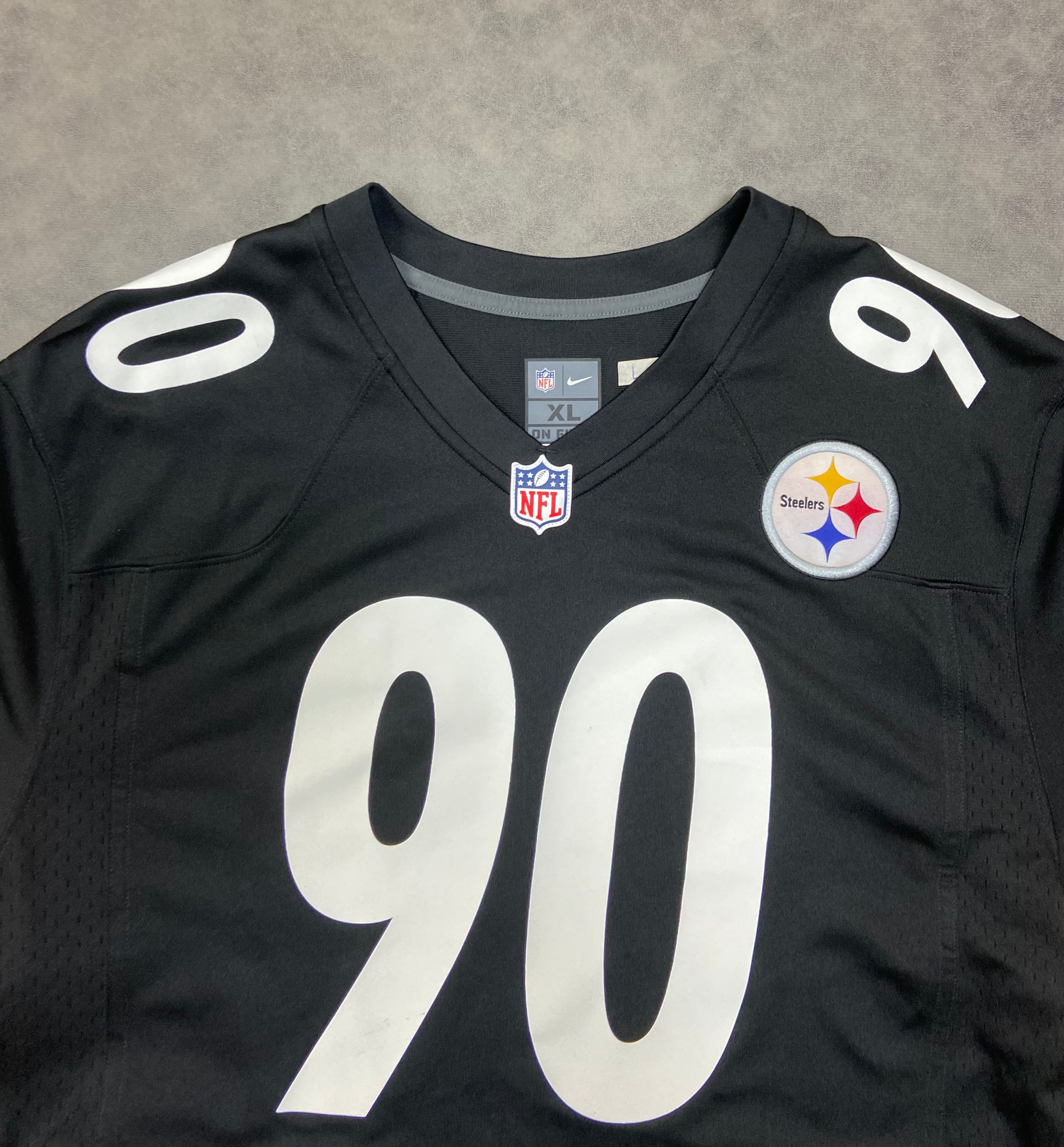 Nike NFL TJ. Watt Pittsburgh Steelers Boxy Jersey