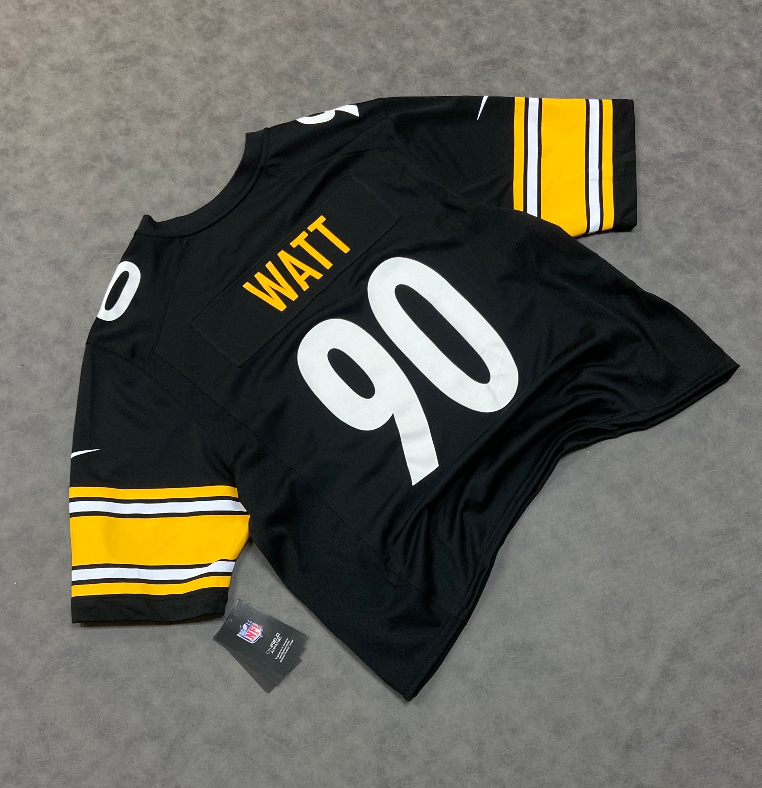 Nike NFL TJ. Watt Pittsburgh Steelers Boxy Jersey