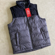 Camel Crown Warm Hiking Vest Quilted Puffer Winter Gilett
