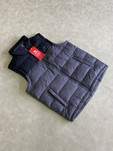 Camel Crown Warm Hiking Vest Quilted Puffer Winter Gilett