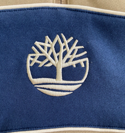 Timberland Cut-and-Sew Quarter Zip Crewneck