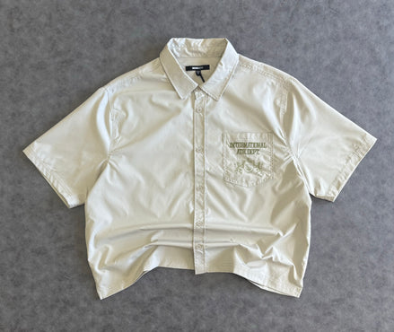 Copped Athletic Dep. Short Sleeve Button Shirt