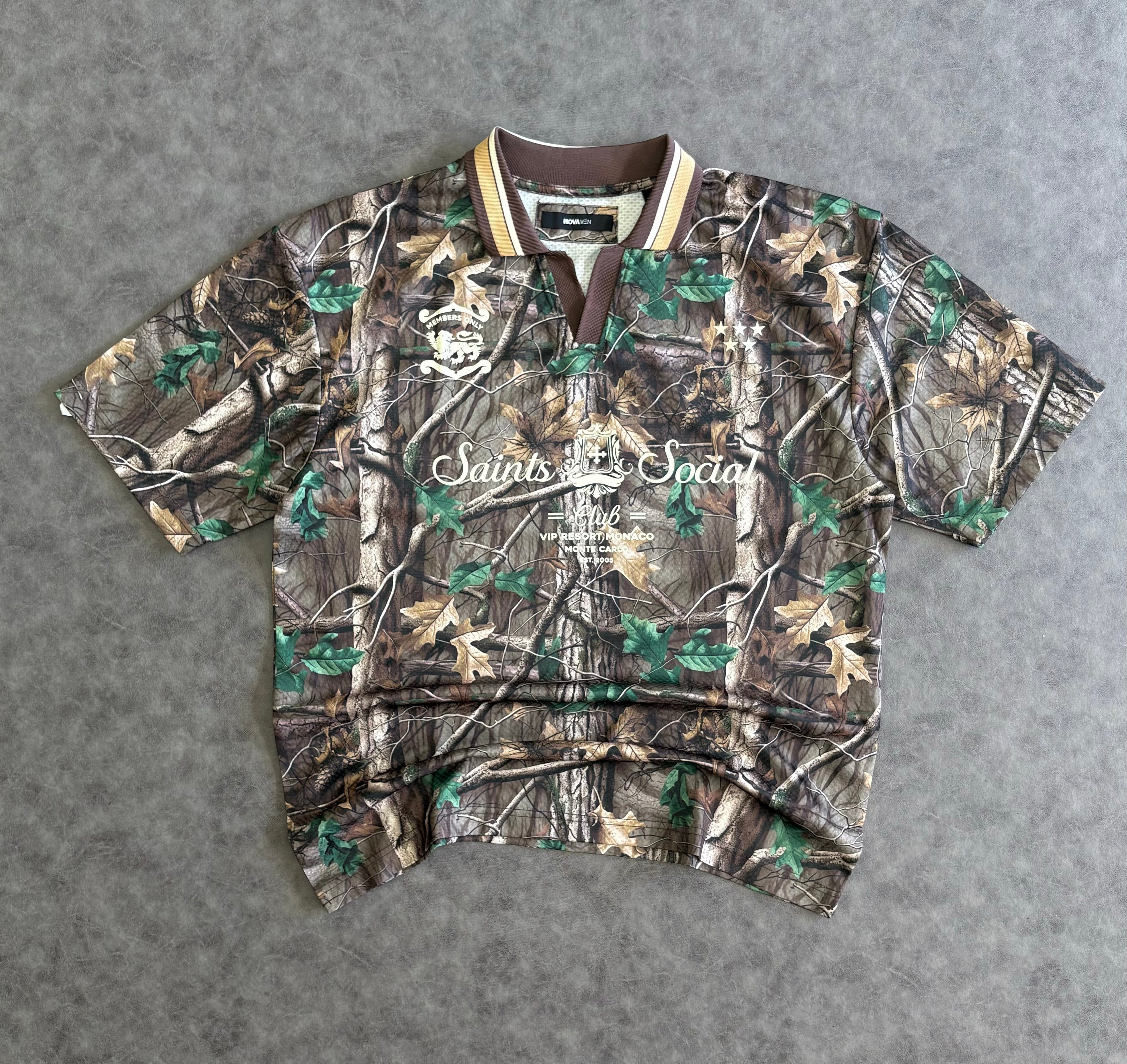 Camo Saints Soccer Jersey