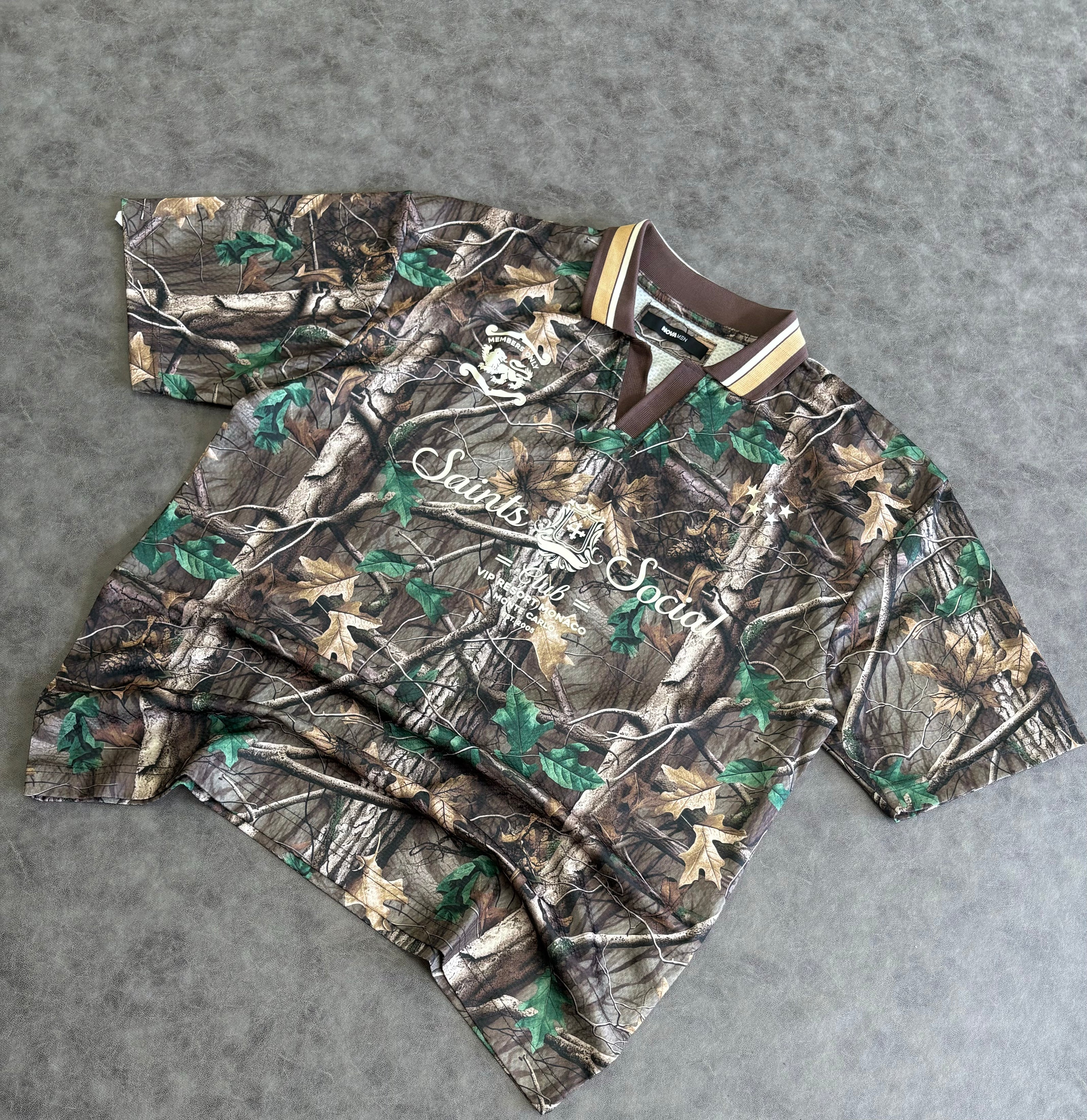 Camo Saints Soccer Jersey