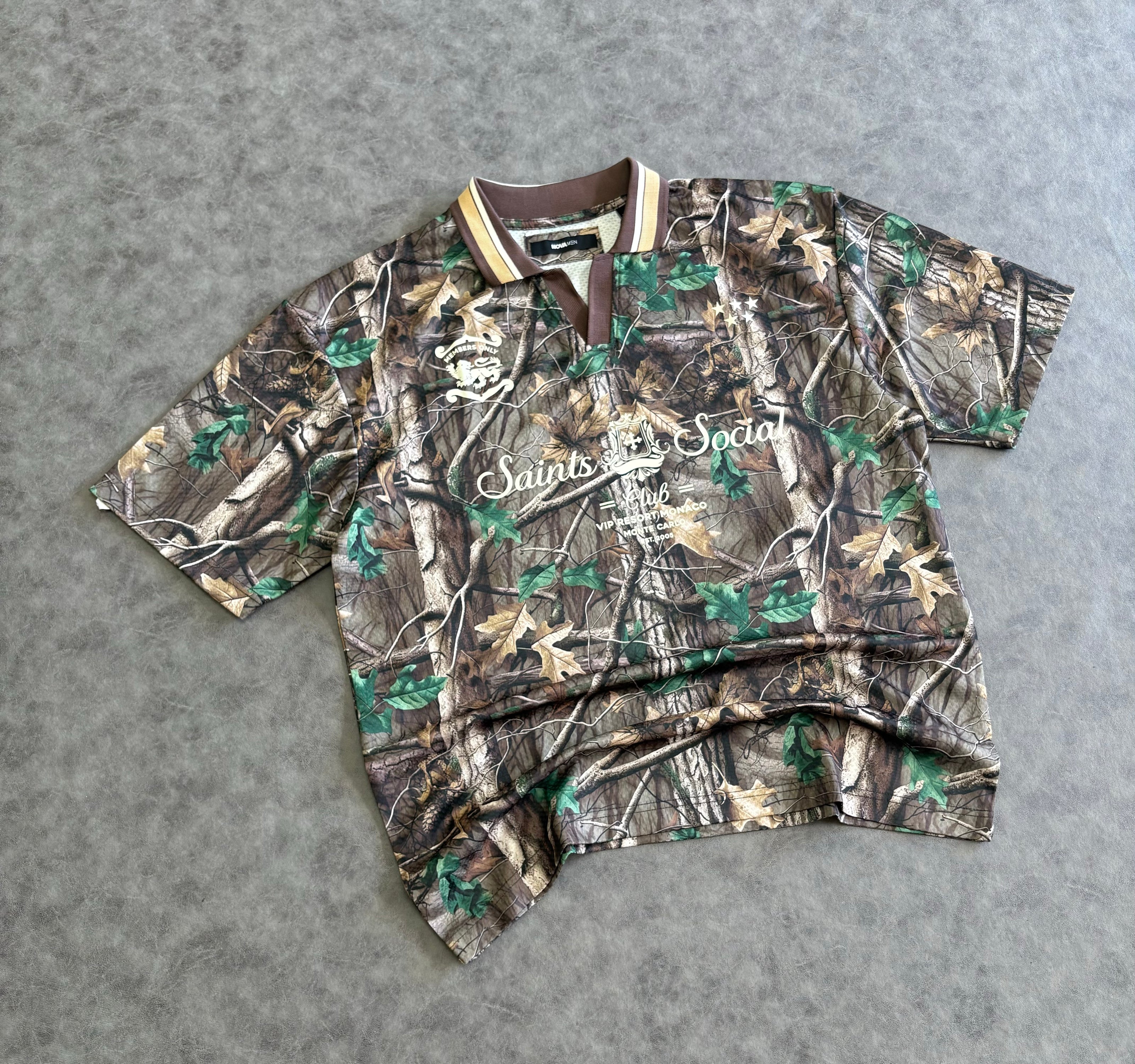Camo Saints Soccer Jersey