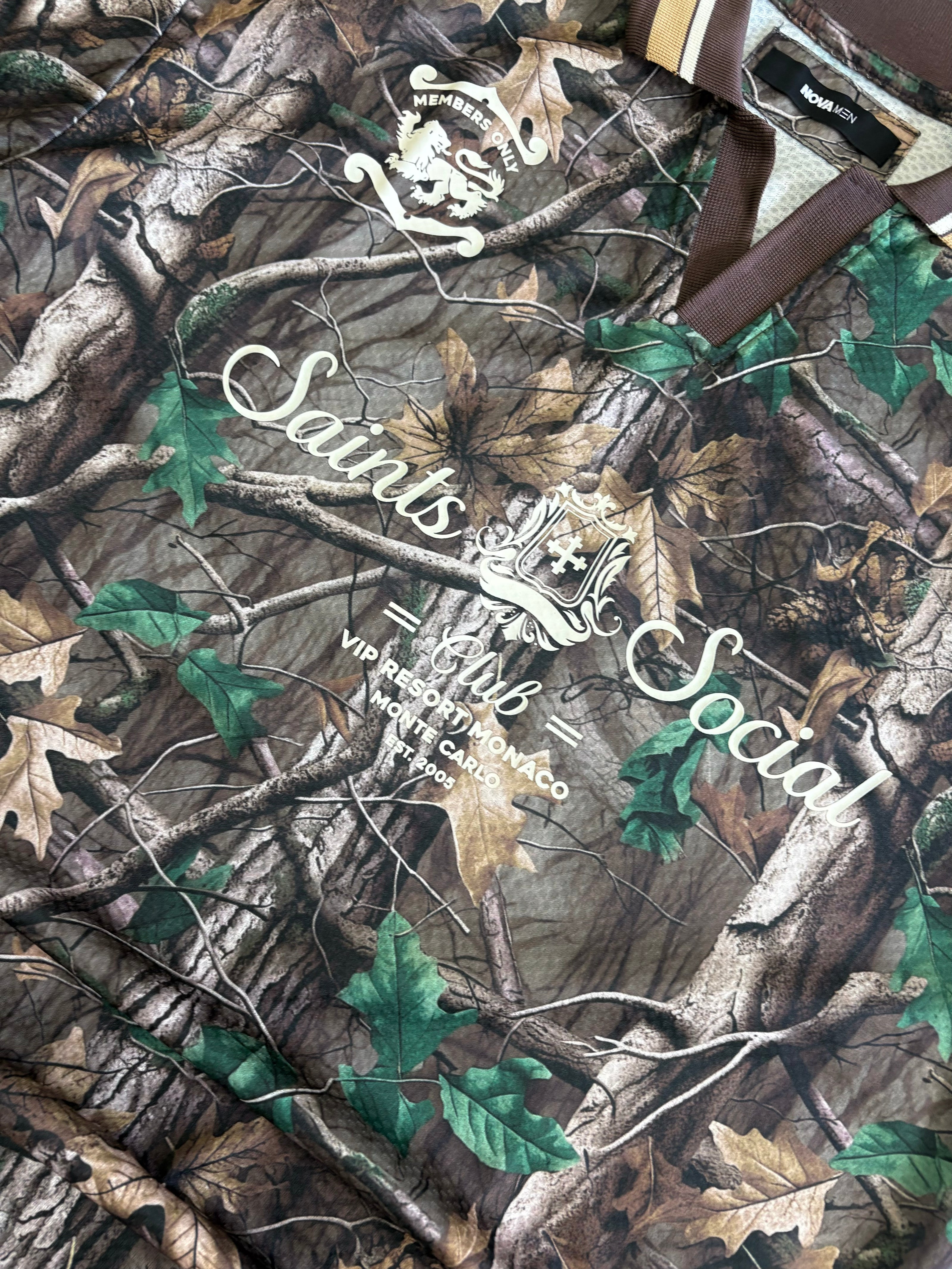 Camo Saints Soccer Jersey