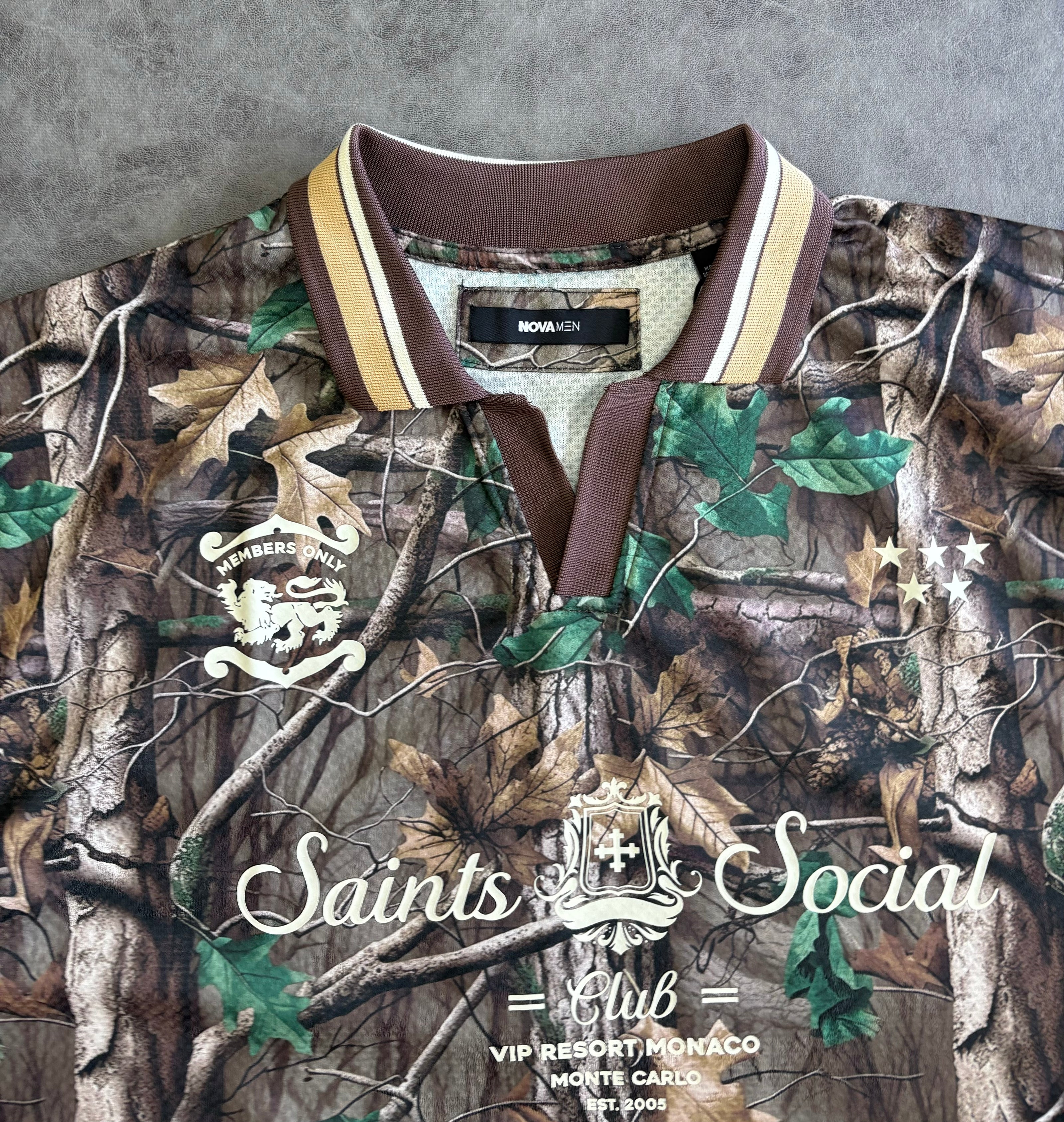 Camo Saints Soccer Jersey