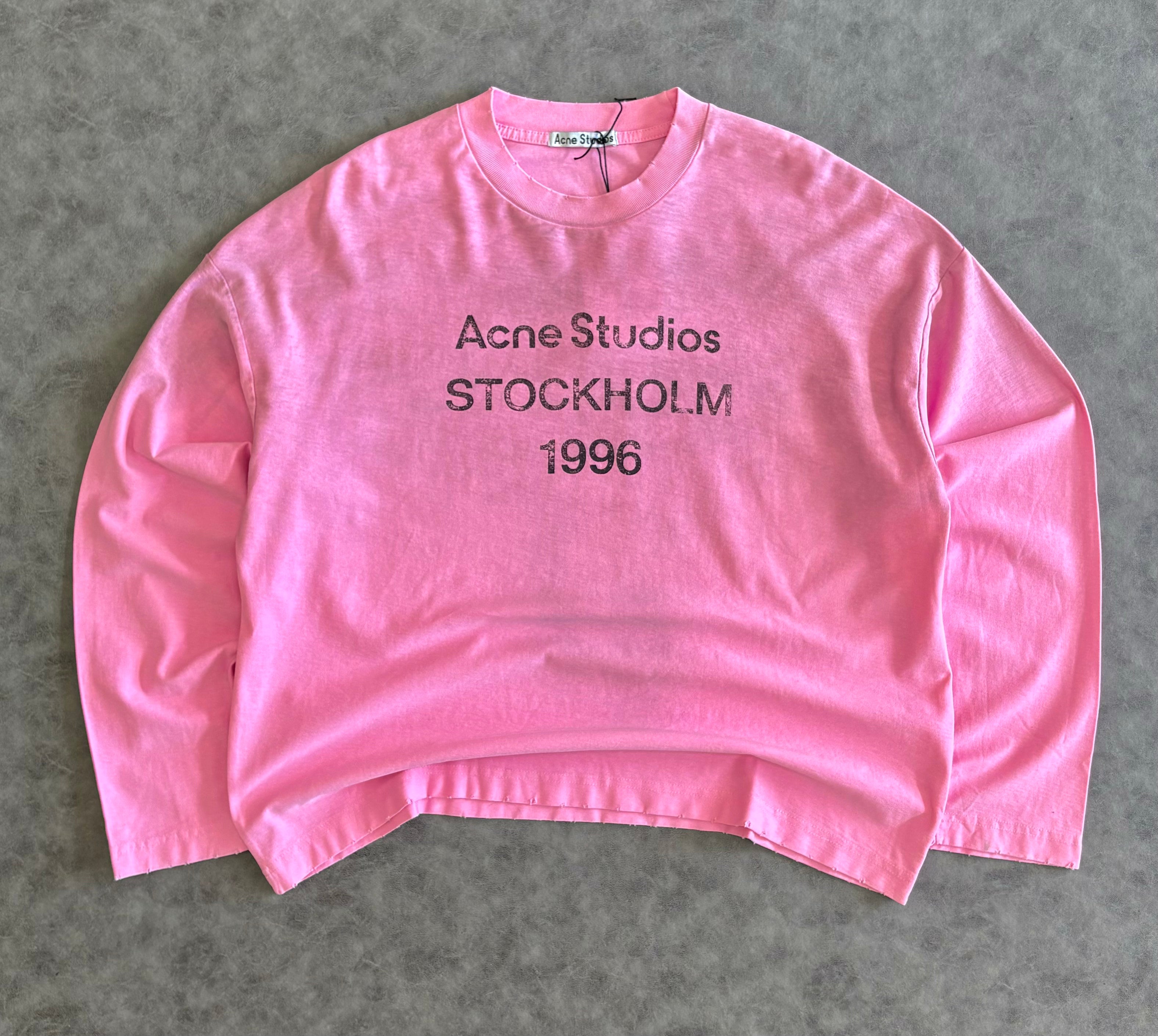 Acne Studios STOCKHOLM SPRAYED 1996 Logo T-Shirt