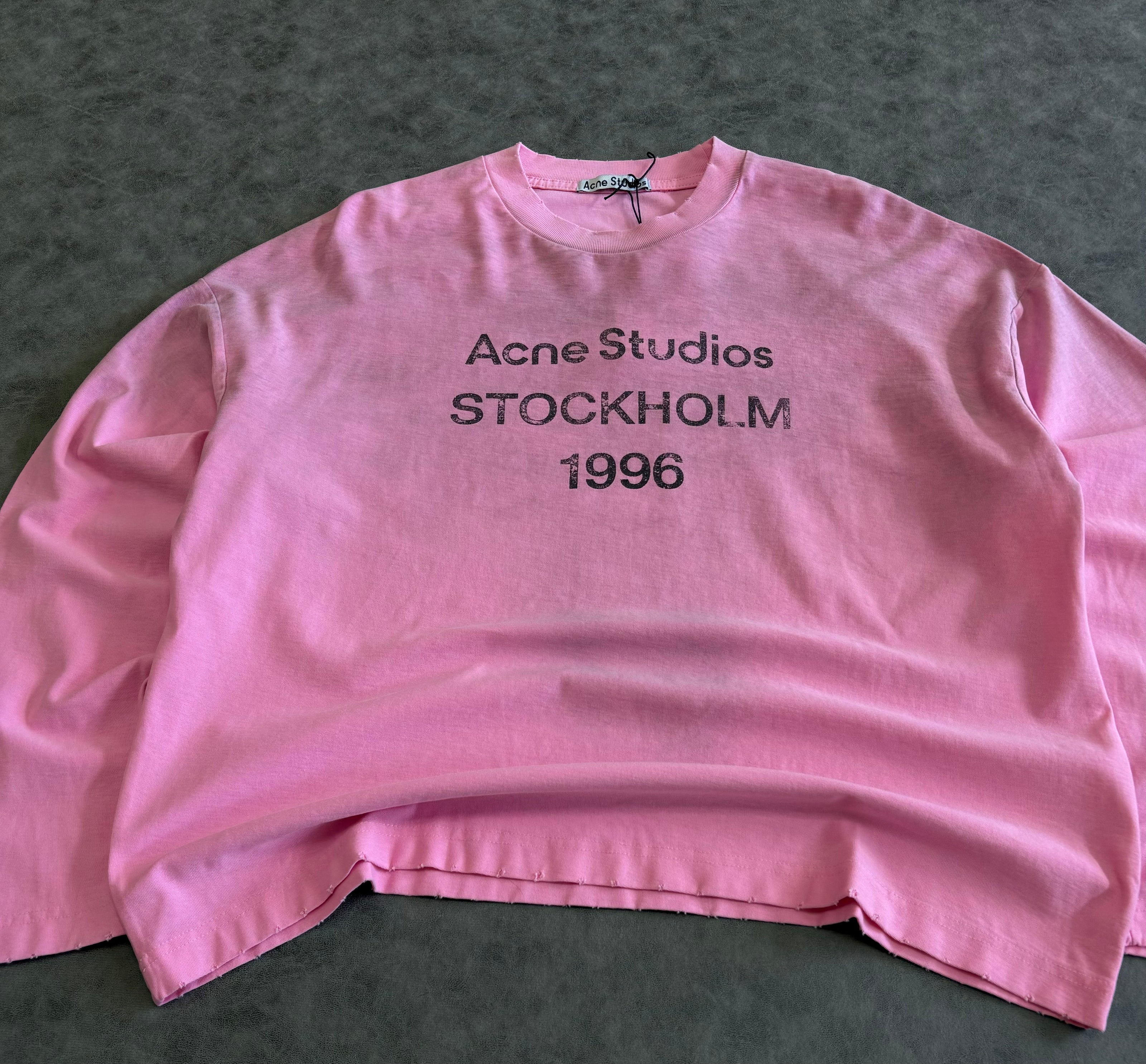 Acne Studios STOCKHOLM SPRAYED 1996 Logo T-Shirt