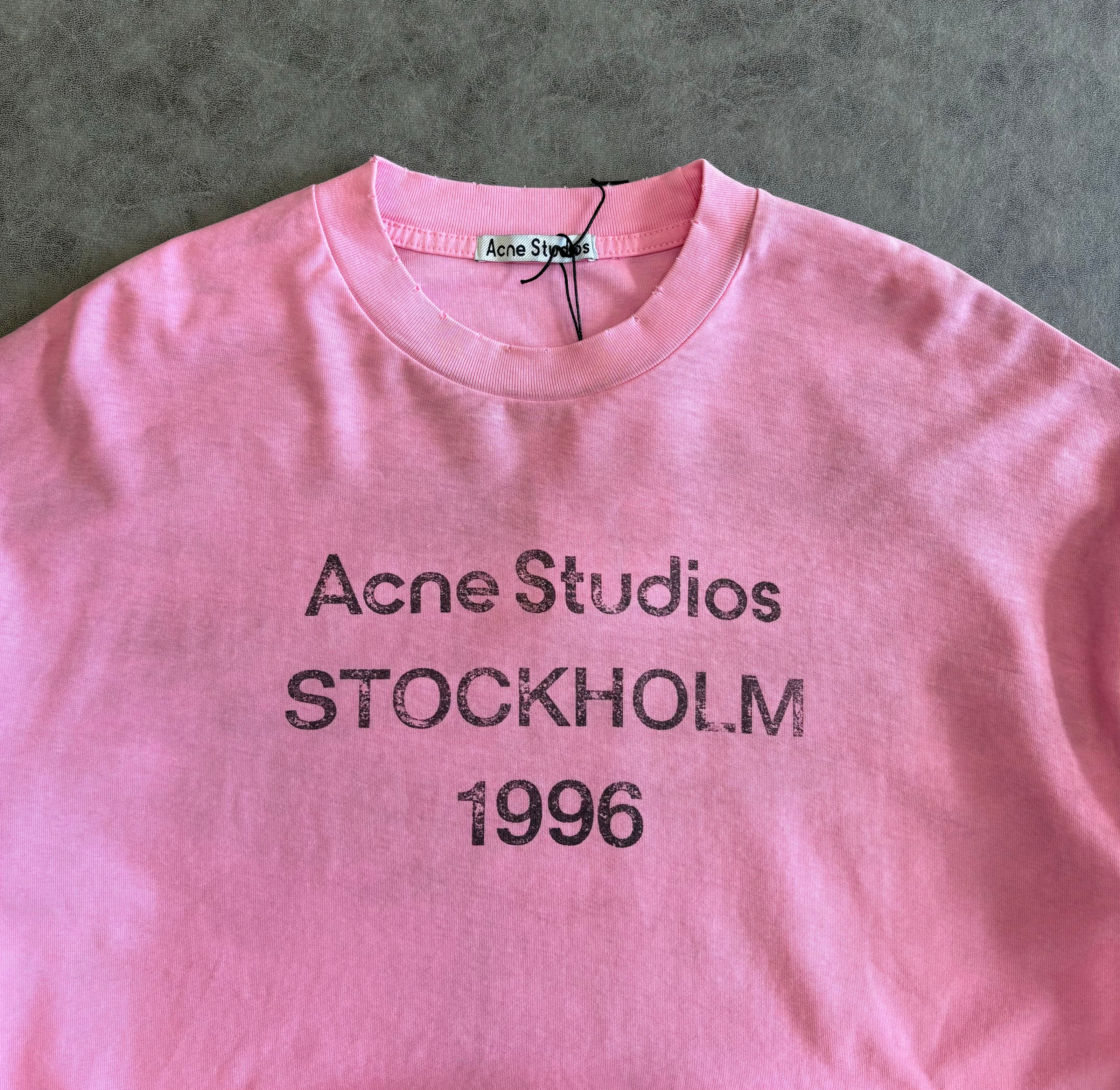 Acne Studios STOCKHOLM SPRAYED 1996 Logo T-Shirt