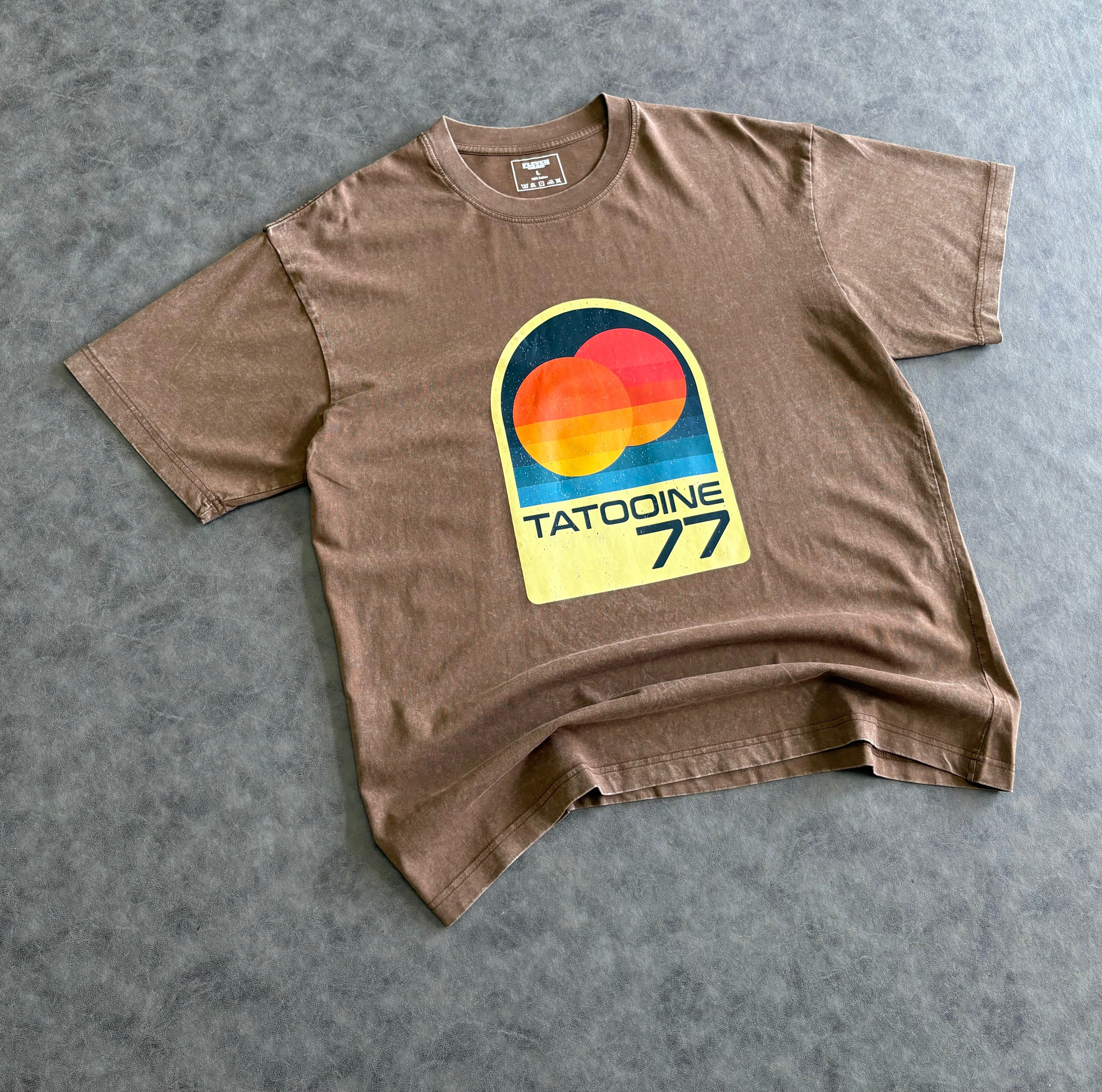 Eleven Oasis Star Wars 77 Vintage Washed Heavyweight T- Shirt
