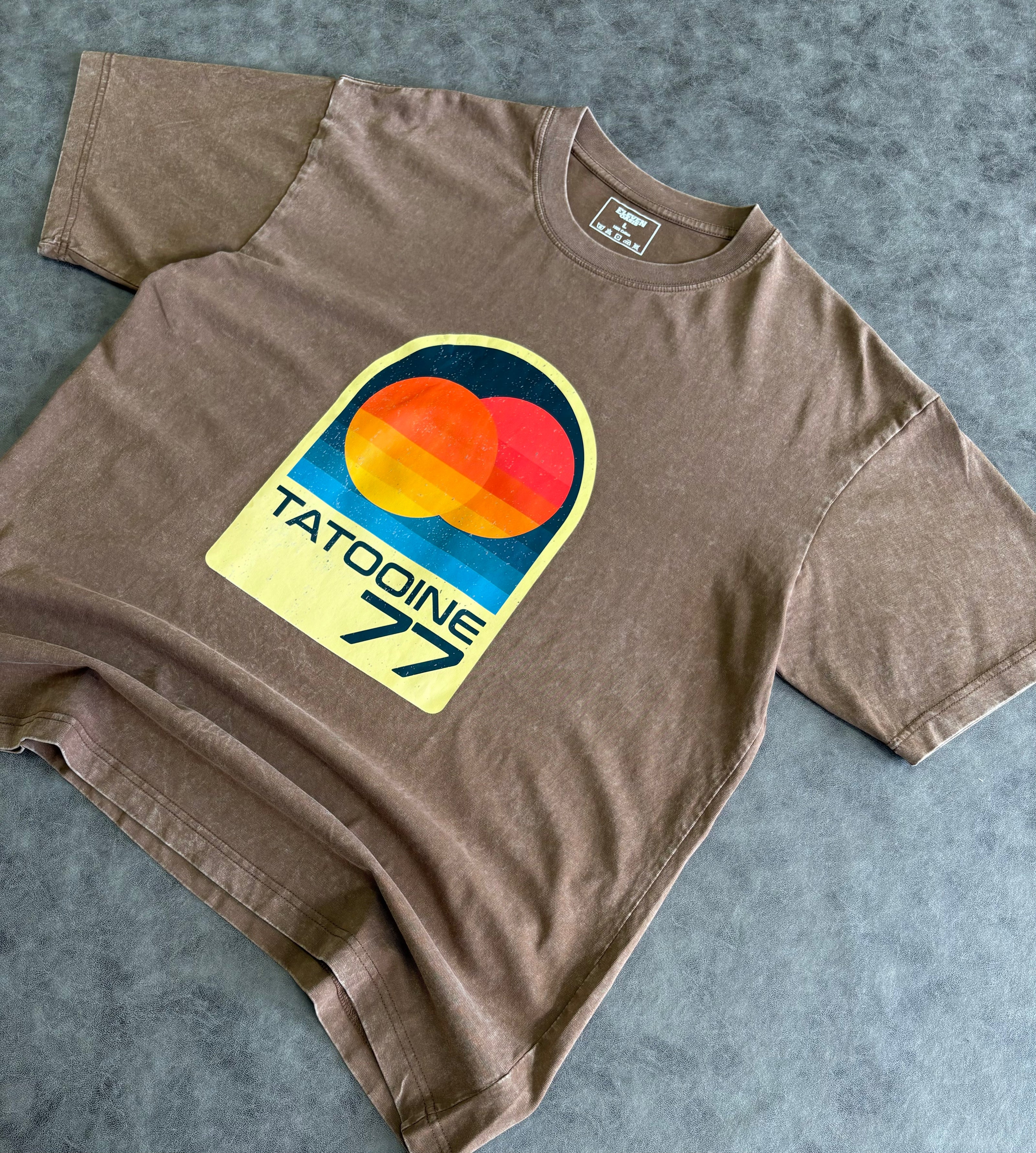 Eleven Oasis Star Wars 77 Vintage Washed Heavyweight T- Shirt
