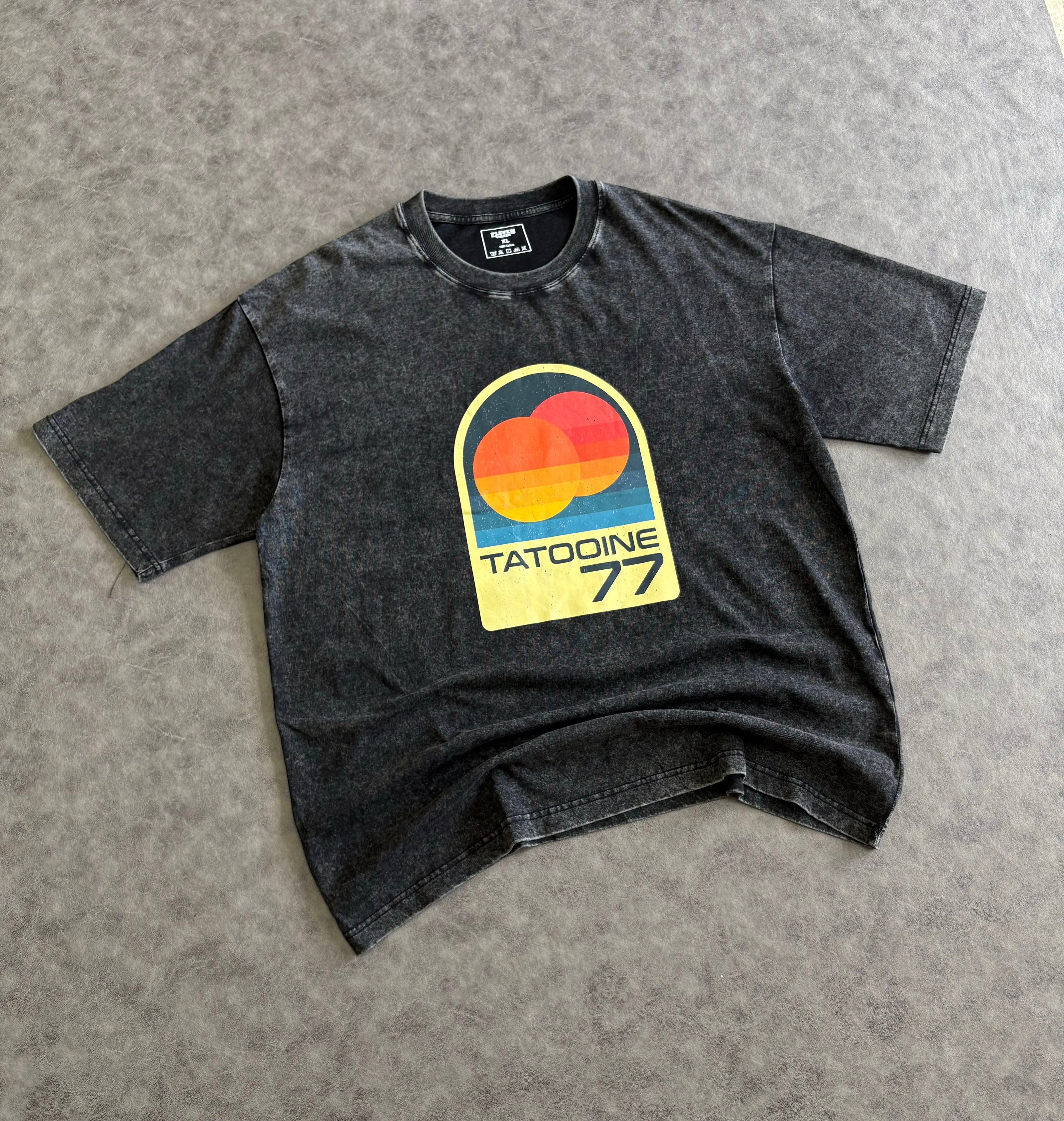 Eleven Oasis Star Wars 77 Vintage Washed Heavyweight T- Shirt