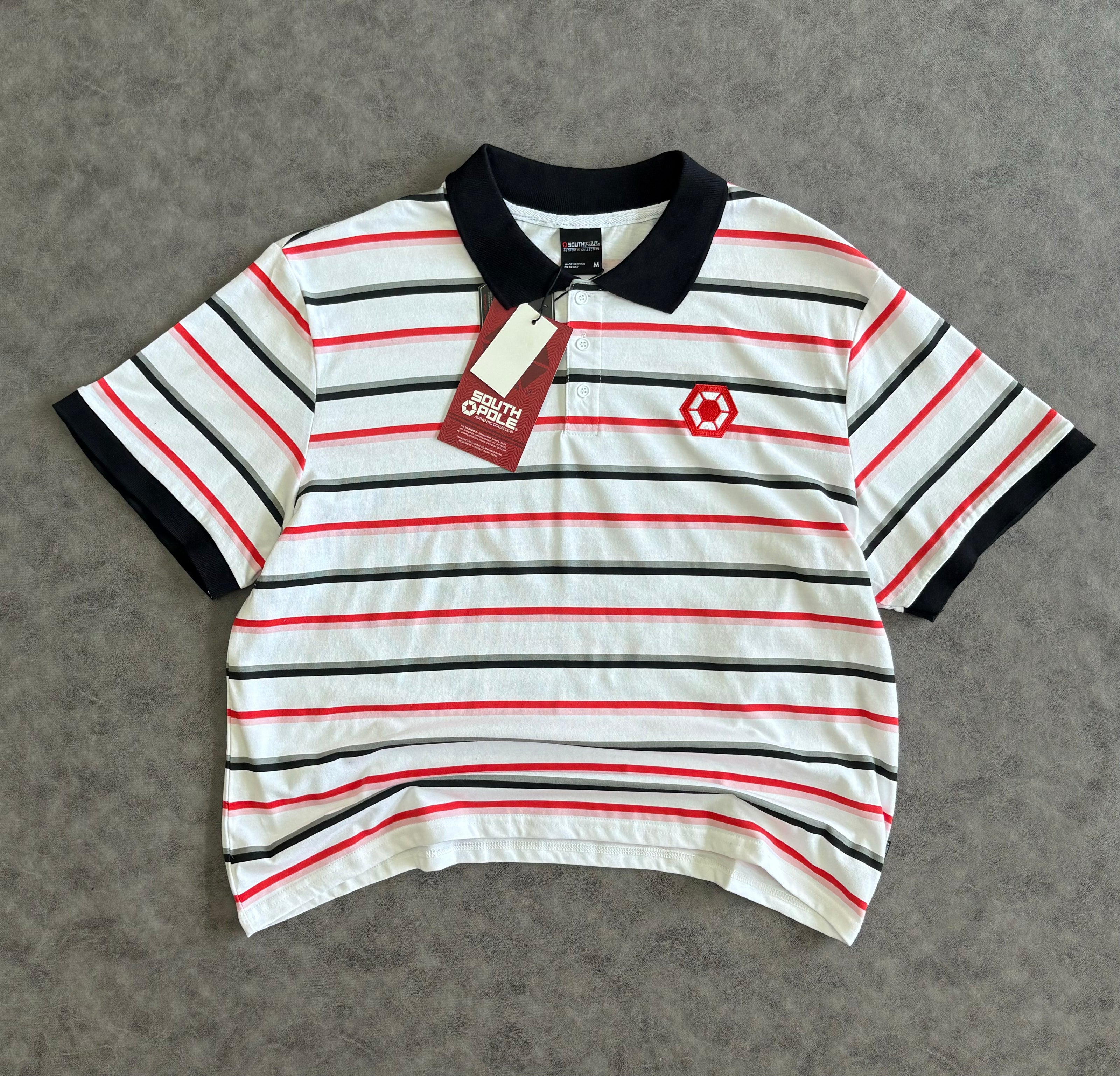 Southpole Full Striped Polo t-shirt