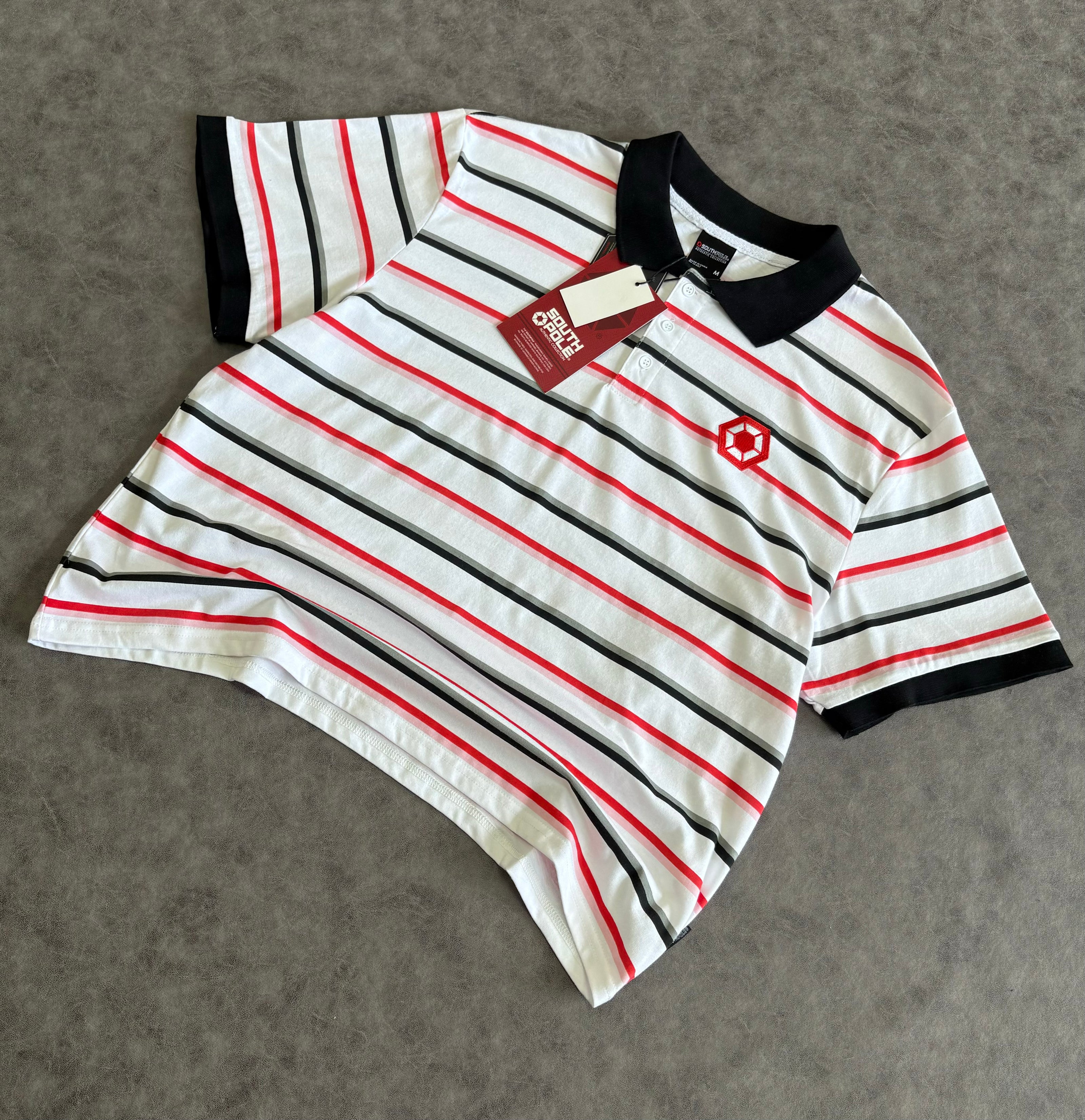 Southpole Full Striped Polo t-shirt