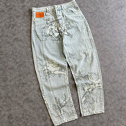 Y2K Retro Baggy Trendy Cupid Angel American Hip Hop Pants