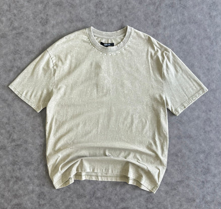 Rhinestone Embellished Knit T-Shirt