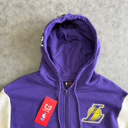 Ultra Game Lakers The Rim Zip Up Hoodie