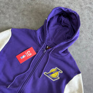Ultra Game Lakers The Rim Zip Up Hoodie