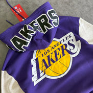 Ultra Game Lakers The Rim Zip Up Hoodie