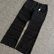 Simi Fray Stacked Flare Jeans