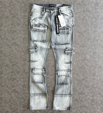 Legendary Status Stacked Flare Jeans