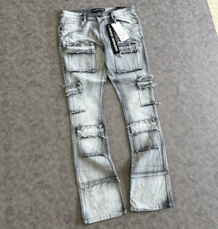 Legendary Status Stacked Flare Jeans