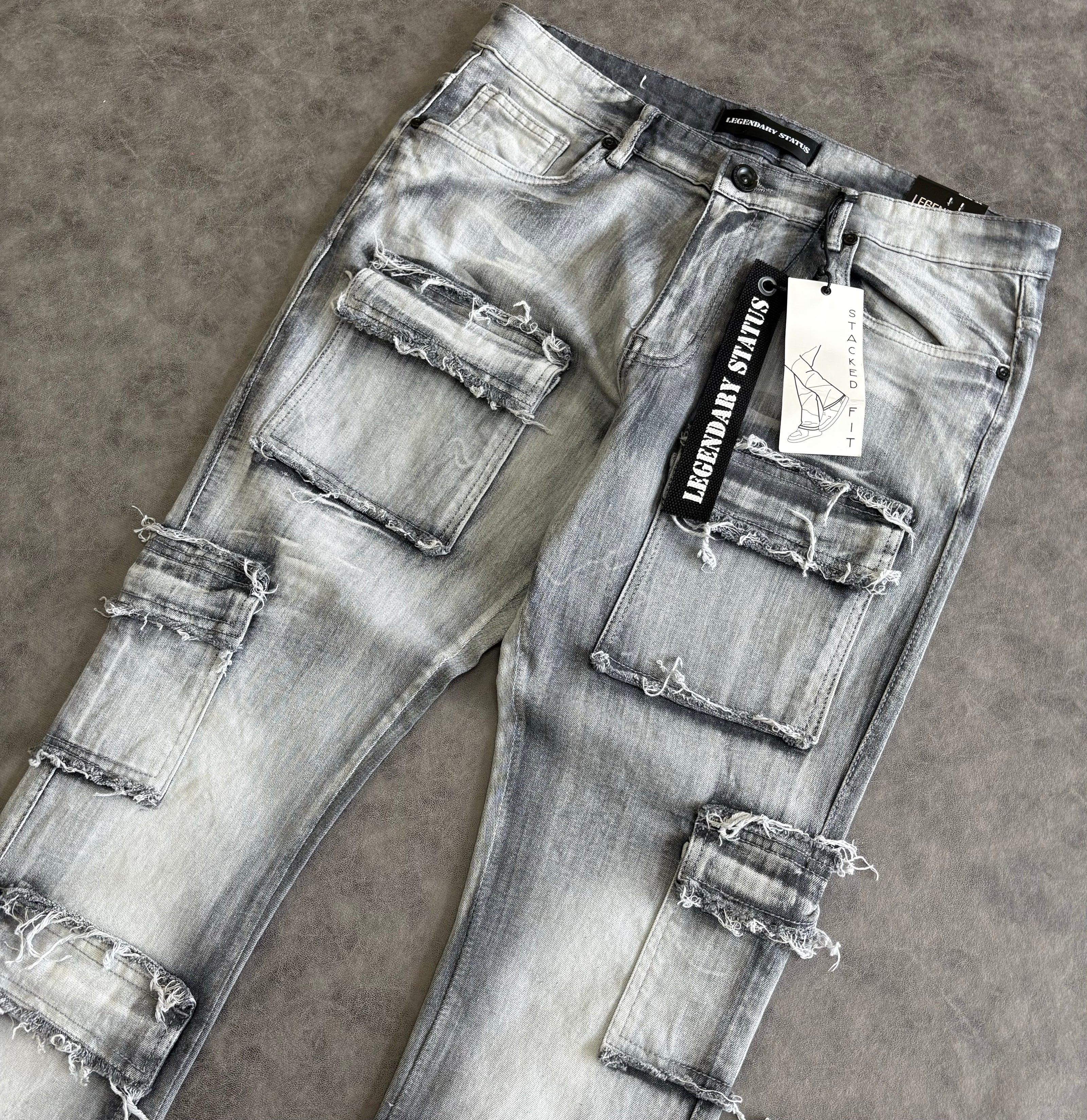 Legendary Status Stacked Flare Jeans