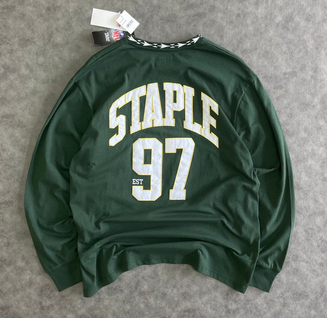 NFL x STAPLE HUNTER GREEN PACKERS  Long Sleeve T-Shirt