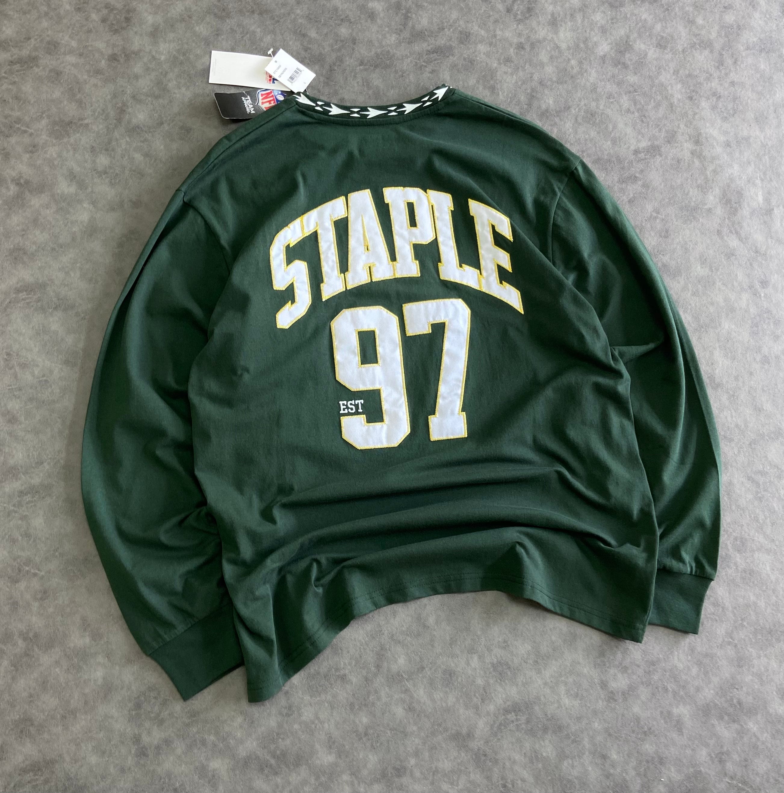 NFL x STAPLE HUNTER GREEN PACKERS  Long Sleeve T-Shirt