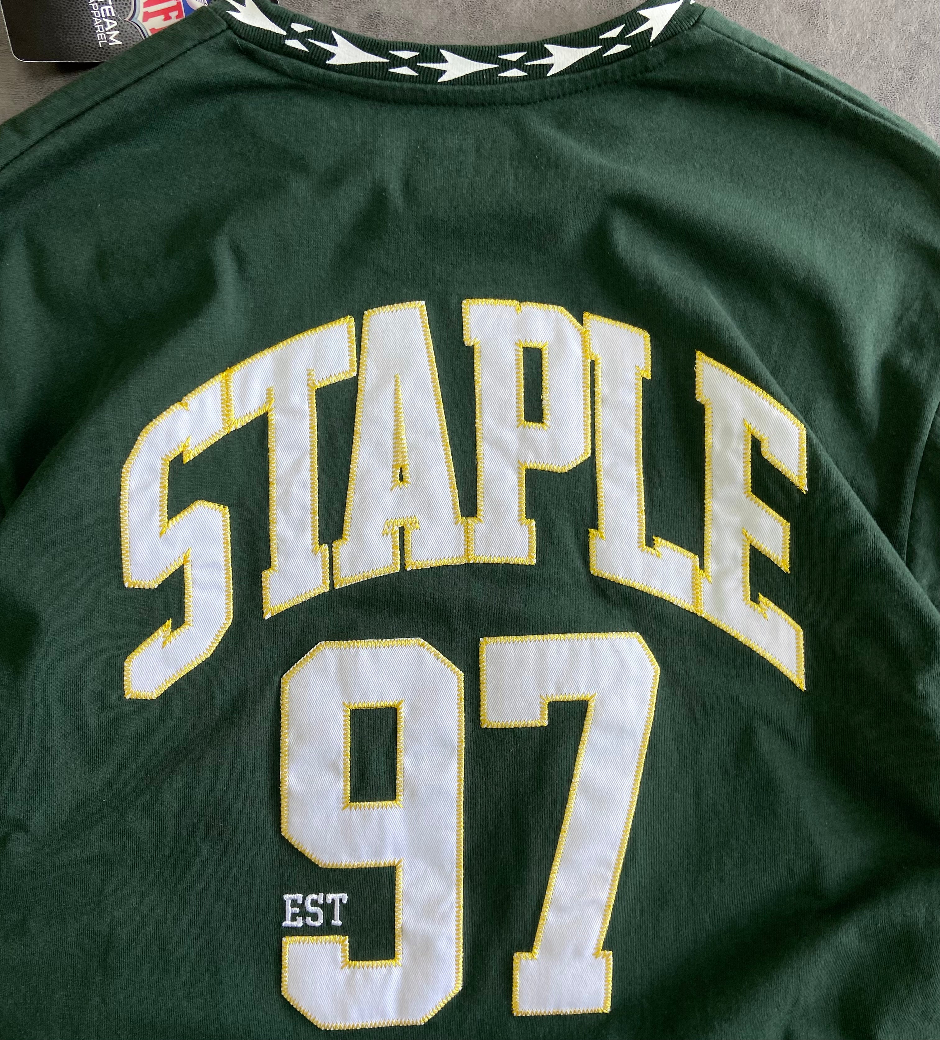 NFL x STAPLE HUNTER GREEN PACKERS  Long Sleeve T-Shirt