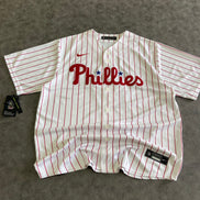 Nike Phillies Hoskins 17 Baseball Jersey