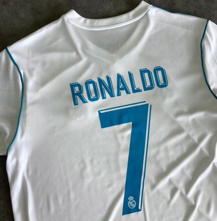 Real Madrid 2017-2018 Cristiano Ronaldo Jersey