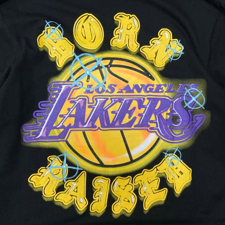Born X Raised x Los Angeles Lakers Airbrushed