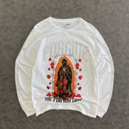 Forgive My Sins Rhinestone Long Sleeve T-Shirt
