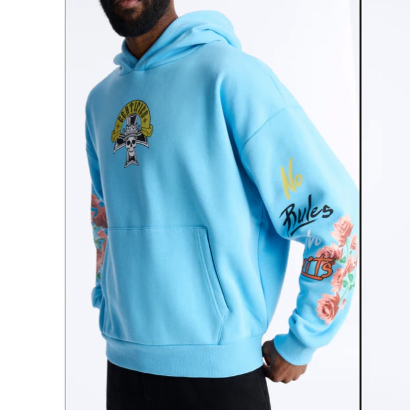 Reason No Rules No Limits Boxy Hoodie