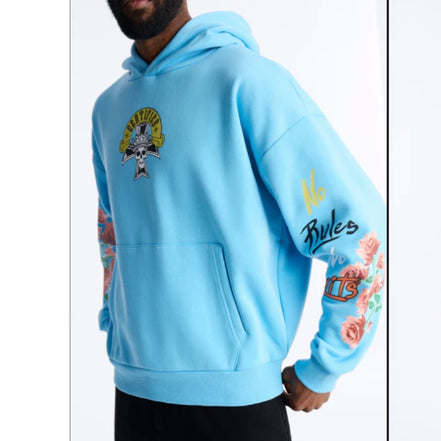 Reason No Rules No Limits Boxy Hoodie