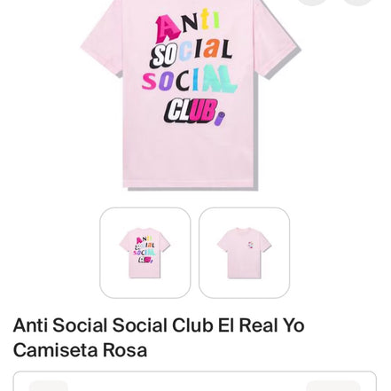 Anti Social Social Club Rose T-Shirt
