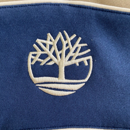 Timberland Cut-and-Sew Quarter Zip Crewneck