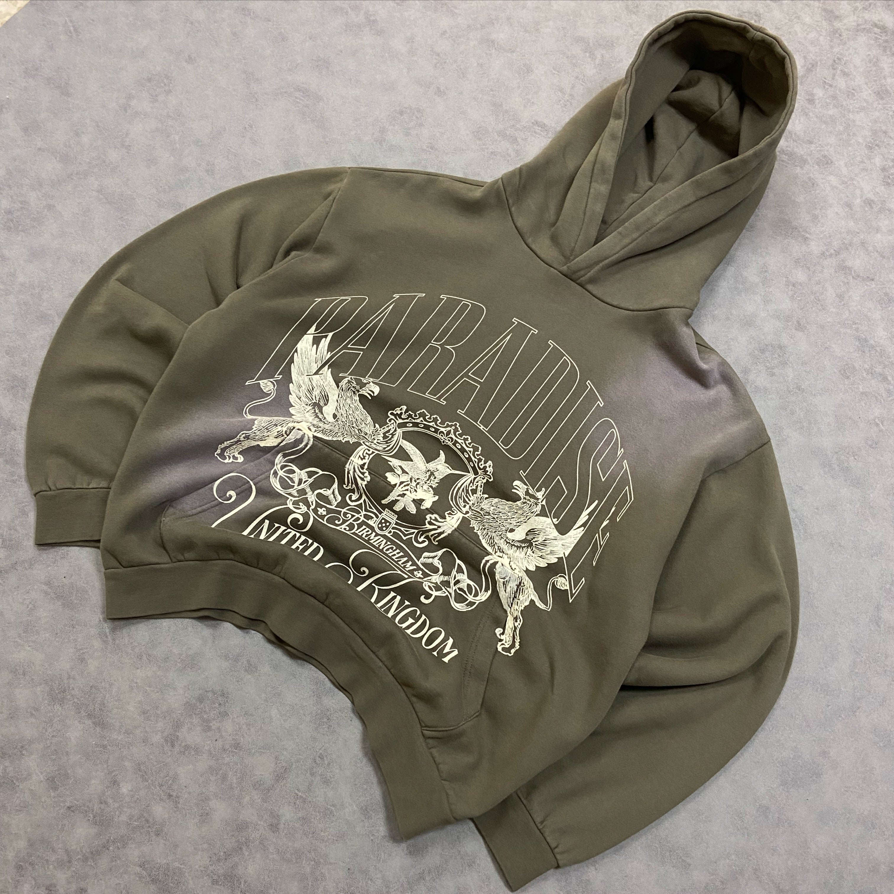 Paradise United Kingdom Washed Hoodie