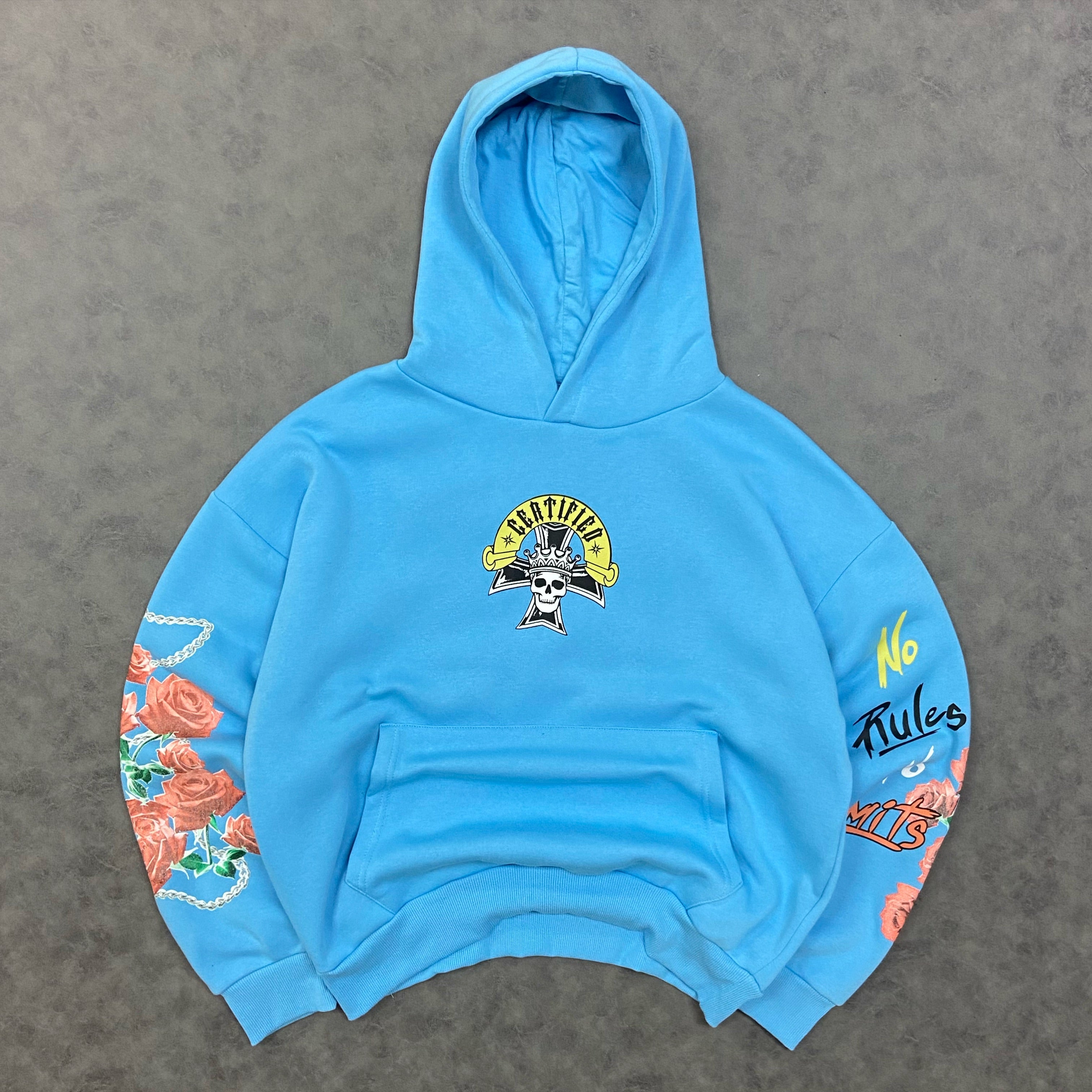 Reason No Rules No Limits Boxy Hoodie