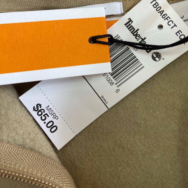 Timberland Cut-and-Sew Quarter Zip Crewneck