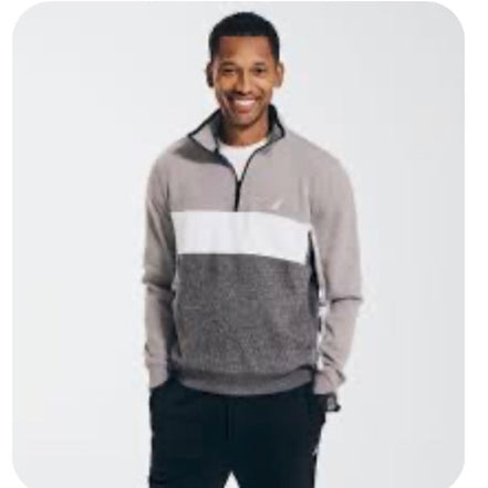 Náutica Quater Zip Sweater