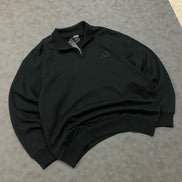 adidas All Szn Fleece Quarter-Zip Crew Sweatshirt