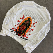 Forgive My Sins Rhinestone Long Sleeve T-Shirt